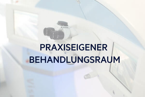 Praxiseigener Behandlungsraum, Augenärzte Wien, Dirisamer Luft Priglinger